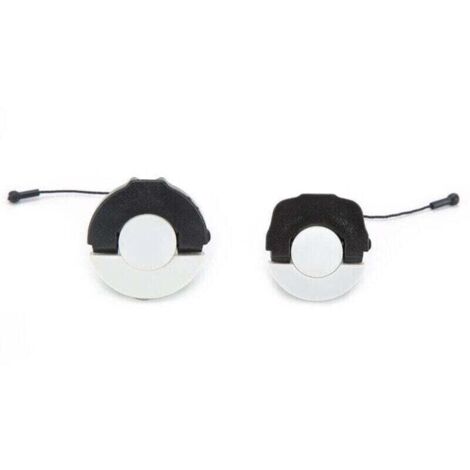 Bouchon de réservoir carburant pour tronçonneuse 2 pièces compatible avec MS210 MS230 MS250 MS290 MS340 MS360 MS380 45, XU,4 cm³ Résistant vieillissement performances stables utili KZQ - KZQ