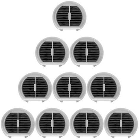 Pack de de 10 filtres HEPA pour , XU,aspirateur sans fil Xiaomi Mijia Lite MJWXCQ03DY, produit qualité supérieure, durable et fiable, matériaux sélectionnés, conforme normes - KZQ (1/4)
