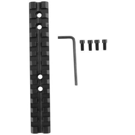 Rail De Visée ACEXIER 10 Fentes Picatinny Weaver – Adaptateur Pour Chasse – 5,08 Cm