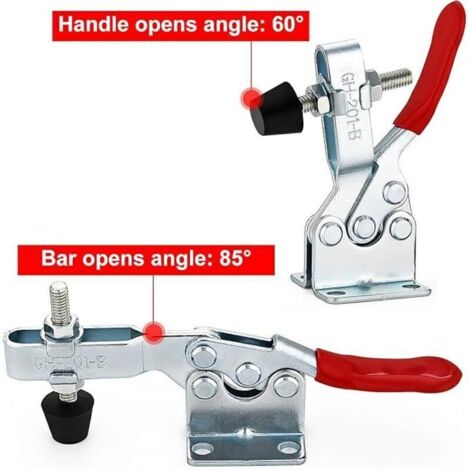 Pince à Genouillère à Fermeture Rapide Clamptek - Tendeur De Levier Pour Serrage Rapide