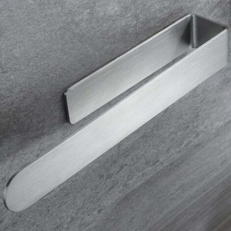 Porte-serviettes, XU, Porte-serviettes de salle de bain 30cm, Porte-serviettes adhésif SUS304, produit qualité supérieure, durable et fiable, matériaux sélectionnés - KZQ (1/4)
