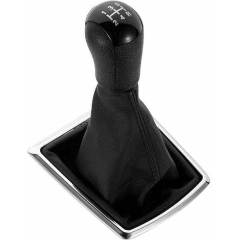 Pommeau de Levier de Vitesse Compatible , XU,pour Ford Focus MK II 2005-2008 (5 Vitesses), produit qualité supérieure, durable et fiable, matériaux sélectionnés, conforme normes - KZQ