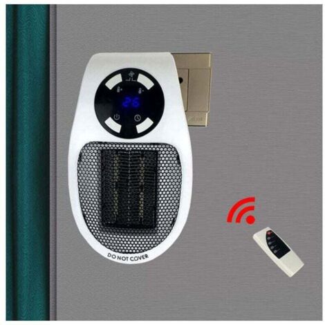 Radiateur soufflant Chauffage Electrique Mini Air Soufflant Ventilateur , XU,d'air Chauffe Puissant 500W Reglable Econome Destiné à Salle De Bain Salon Bureau - KZQ