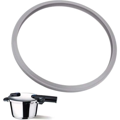 Joint d'étanchéité de 22 cm pour Autocuiseur Fissler WMF, XU, Joint Cocotte Minute Remplacement pour Fissler 6.5L, Anneau d'étanchéité Silicon pour Autocuiseurs, Accessoires Couvercle - KZQ