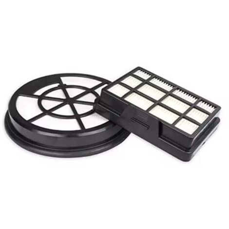 1 jeu de filtres d'aspirateur pour aspirateurs Bosch , XU,BGC05AAA1/BGS05A220/BGS05AAA2 (1 filtre d'entrée d'air + 1 filtre de sortie d'air) - KZQ (1/4)