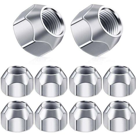 Pack de de 10 capuchons d'écrous de roue pour voitures Accessoires , XU,légers et durables Protection pratique et style classique pour les pneus - M12 - KZQ (1/4)