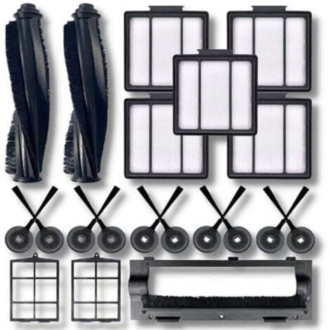 Pièces de rechange compatibles avec Shark ION Robot R85 RV850 R72R75 , XU,Brosse rouleau principale/filtre Protection pour aspirateurs Kits d'accessoires - KZQ (1/4)