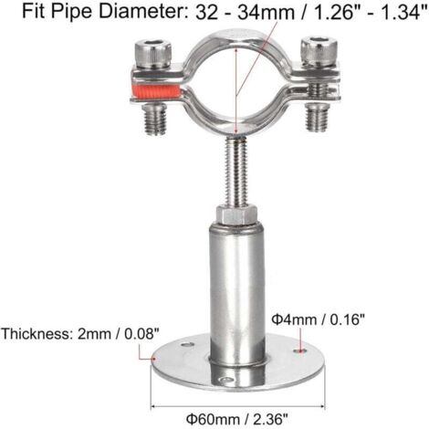 Collier Serrage Professionnel Plomberie Lot De 12 Colliers De Serrage En Acier Inoxydable 304 - Pour Tuyaux PEX, Carburant (10-16 Mm) - Fixation Fiable Et étanche Serrage Tuyau PEX Carburant