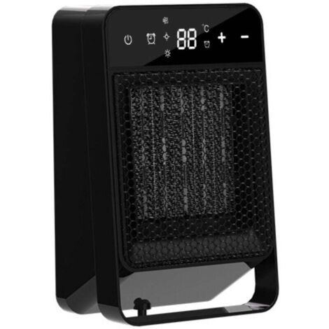Chauffage Électrique Transportable Bureau Maison, XU, Écran Tactile À affichage numérique 1500W avec Commande distance, Rapide pour Surface 21-30㎡, Contrôle Intelligent Température, Protection  - KZQ