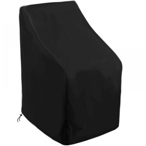 1pc Housse protectrice pour fauteuils de Jardin en , XU,Polyester Oxford Résistant à l'eau Antipoussière 89 x 89 x 120cm/89cm - KZQ (1/4)