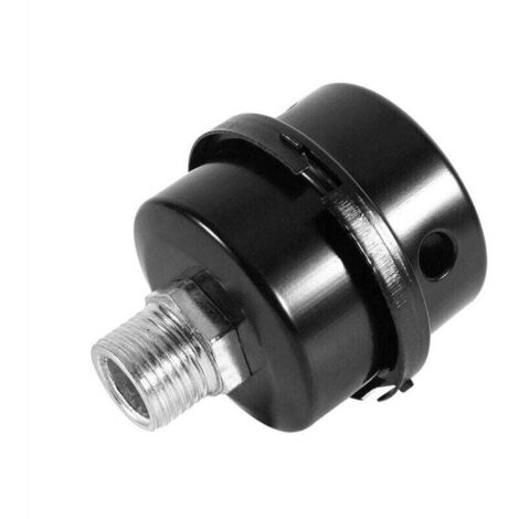 Filtre silencieux à air comprimé, XU, Filtre à air en métal Filtre d'aspiration silencieux silencieux 20 mm (1/2 PT 20 mm)，Filtre Silencieux pour Compresseur d'Air (1/2" Filetage 20mm) - KZQ