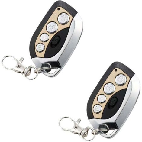 Duplicateur de Commande à distance sans Fil, XU,Télécommande Portail Copie,433.92MHz Clonage Électrique Clonage Universel Duplicateur Clé Fob pour Porte de Garage (2 articles) - KZQ (1/4)