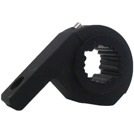 Keenso Support De Lampe De Fourche De Moto, Support De Phare En Alliage D'aluminium Avec Lignes Antidérapantes, Pince De Tube D'extension