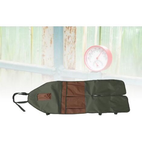 Nouvelle Jupette de Jardinage avec Poches Multiples pour la Taille et les Jambes, Vert Militaire Brun (1/5)