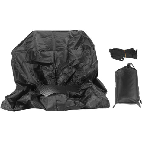 Housse de Protection pour Chauffe-Piscine 420D Argenté Anti-Poussière Étanche Hiver (1/5)