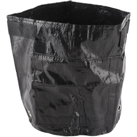 Sacs De Culture De Pommes De Terre En Pé Respirant Avec Fenêtres Noirs 3 Gallons 2522cm Pour La Cultivation De Légumes