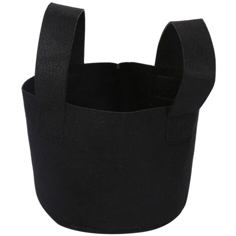 Sac en Plastique Végétal 1MM Noir Taille 14x18cm 1 Gallon Idéal pour Jardinage et Potager (1/3)