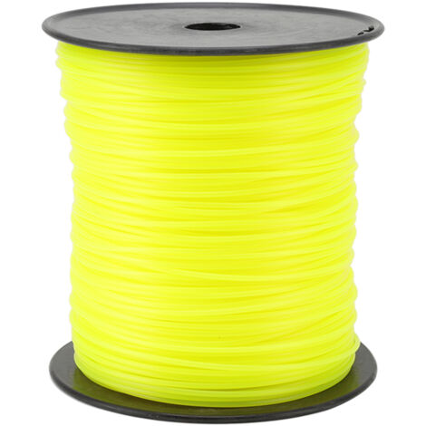 Fils de Tonte pour Taille-Haies Universel 3.0MM Jaune Rond 300M - KZQ (1/5)