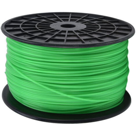 Fils de débroussailleuse ronds 2.0MM universels pour Husqvarna Ryobi Echo Stihl - Vert 372m-KZQ