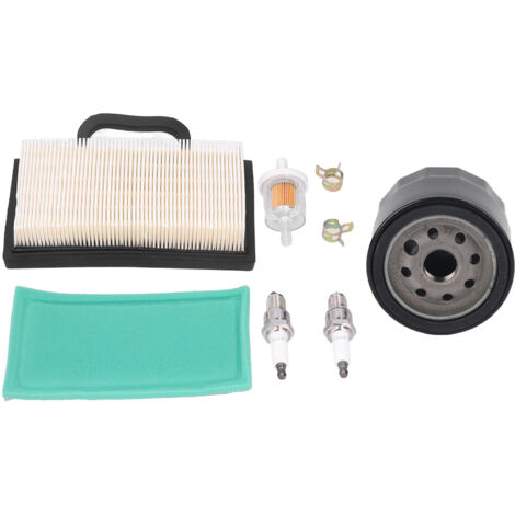Kit de Filtres pour Tondeuse 18-26 hp Intek Compatibles avec Briggs & Stratton - Filtre à Air 698754 273638, Filtre à Carburant 691035, Filtre à Huile 696854 - Emballage Sécurisé-KZQ
