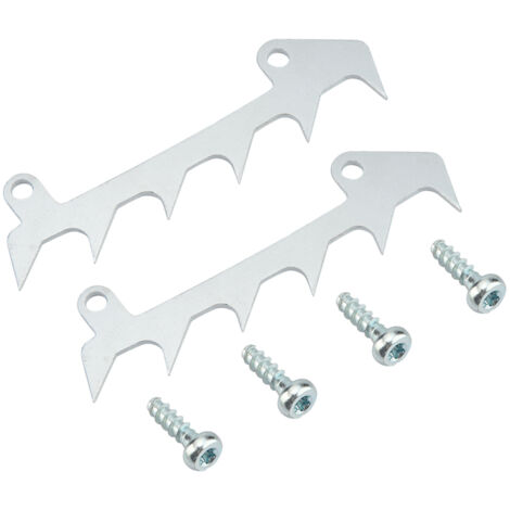 2 Pièces Bumper Spikes pour Tronçonneuse Compatible avec Modèles Stihl MS170 MS180 MS210 MS250 -KZQ