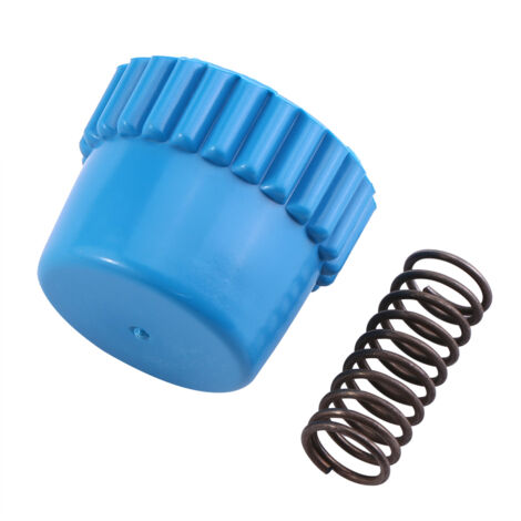 Accessoires de Tête de Coupe pour Débroussailleuse T25 - Couverture Bleue et Ressort TT25 - Compatible Husqvarna -KZQ (1/3)
