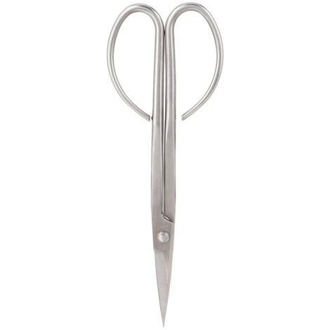 Ciseaux en Acier Inoxydable 210mm pour Jardinage et Bonsaï - Outil de Précision pour Boutures et Taille Fines-KZQ