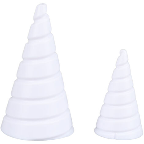 Lot de 2 Fixations en Fibonaccien pour Jardinage Électrique - Grand et Petit Modèles Inclus-KZQ (1/5)