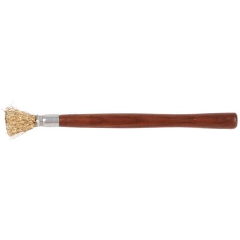 Brosse En Acier À Fil De 20CM Avec Manche En Bois Pour La Création Et L'Entretien Des Bonsaïs Et Plantes D'Intérieur-KZQ (1/5)