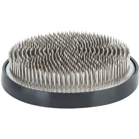 Outil de Floraison Spécialisé en Ikebana Accessoires pour l'Art Floral et la Cérémonie du Thé Support en Acier Inoxydable pour Arrangement Floral Rond -KZQ (1/3)