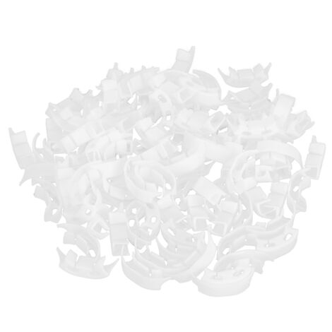100PCS Fixateurs de Tiges pour Plantes Support de Croissance Antidéformation Clips de Soutien pour Jardinage-KZQ