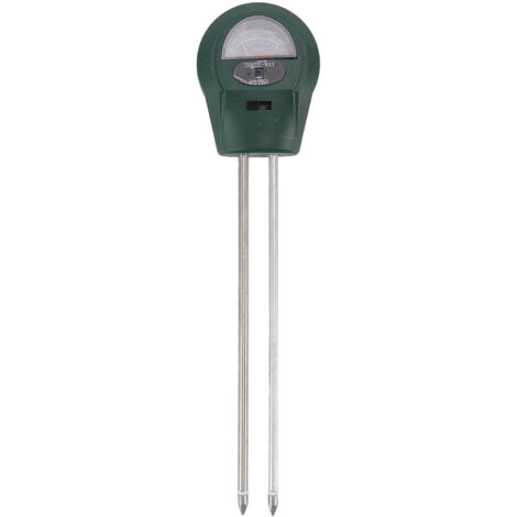 Testeur de Sol 3 en 1 avec Indicateur de pH, Humidité et Luminosité pour Jardin et Plantes - Précis et Fiable-KZQ