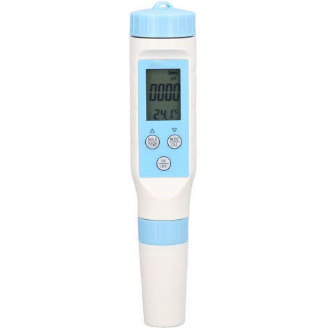 Testeur De Qualité De L'eau 3 En 1 Ph Éc Température Multifonction Sans Poudre Ni Batterie Inclus-KZQ