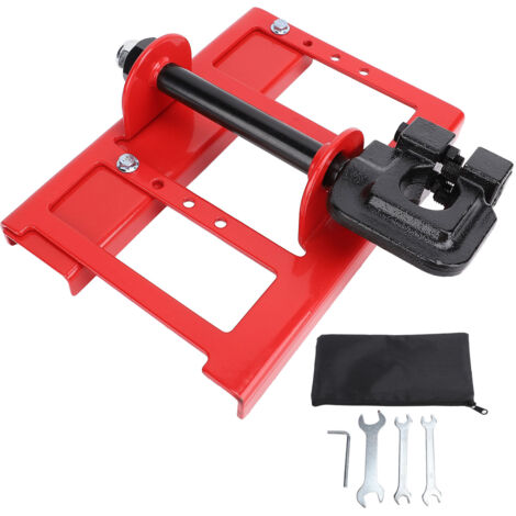 Mini Établi de Découpe pour Scie à Chaîne - Support Vertical pour Petits Projets de Bois -KZQ