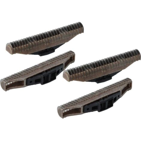 Lot de 4 couteaux compatibles Remington RS7876, RS6963, RS7403, RS6943, RS7866, RS7868, RS7830, RS7832 Noir Argent-Produit compatible (1/4)