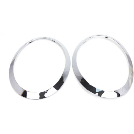 Zoternen 2-teiliger Scheinwerfer-Zierring, Ersatz für BMW MINI COOPER F55/F56/F57 2014–2021, OEM 51137300631, 51137300632, 51712355791, 51712355798