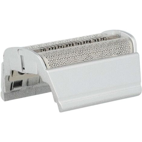 vhbw 1x Grille double compatible avec Braun 370, 380, 350, 360, 390cc rasoir électrique + cadre, argenté (1/4)