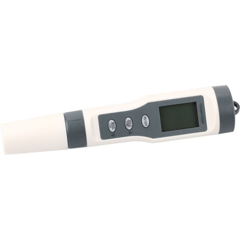 Testeur De Qualité De L'eau 3 En 1 TDS PH TEMP Avec Éclairage Arrière Précis Facile À Utiliser-KZQ