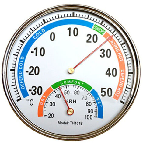 Thermomètre d'Intérieur Humidité pour Maison, Pharmacie, Chambre de Bébé - Précis et Fiable -KZQ