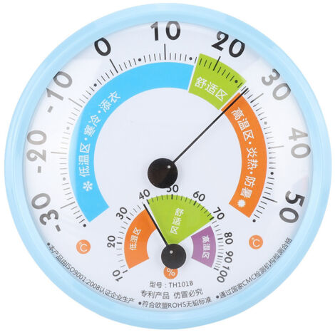Thermomètre D'hygrométrie Et De Température Pour Serre Domicile Et Élevage De Porcs -KZQ
