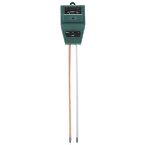 Testeur de Sol 3 en 1 Mesure Précise d'Humidité Température et pH pour Jardinage et Agriculture -KZQ