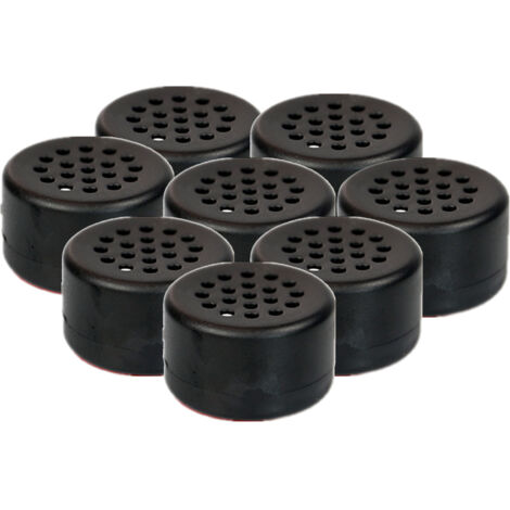 8PCS Détecteurs de Souris Électroniques - Lot de 8 Pièces pour la Maison et le Bureau - Protection Sans Danger Contre les Rongeurs-KZQ