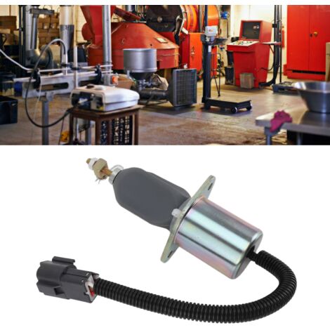 Électrovanne d'arrêt pour générateur 12V compatible 1751ES-12A3UC12B1S - KZQ