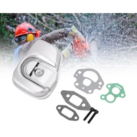 Silencieux de Tronçonneuse Compatible avec Husqvarna 230 235 236 240 et Jonsered CS2234 CS2238 -KZQ (1/5)