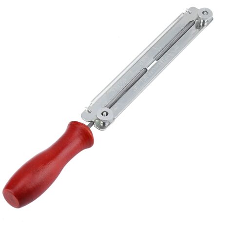 Outil de Affûtage pour Chaîne de Tronçonneuse avec Support en Bois 4,0/4,8/5,5 mm - KZQ