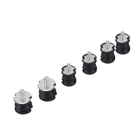 6X Pièces de Tronçonneuse Amortisseur AV Compatible avec Modèles Spécifiques -KZQ
