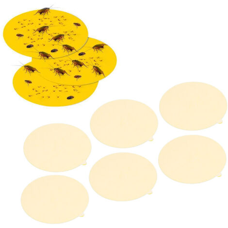 Lot de 10 Pièges à Puces avec Plaques Adhésives Spécial Lampes Anti-Puces et Mouches-KZQ