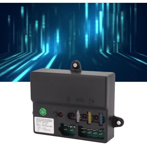 Module de Contrôle de Démarrage et Protection Contre la Survitesse pour Générateur 12V Compatible avec Perkins Wilson -KZQ