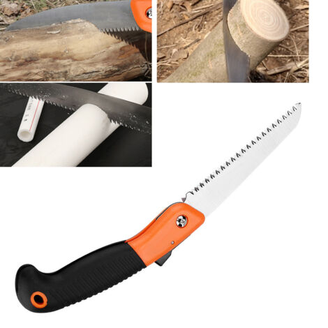Scie Pliante 150mm 9 Dents pour Élagage Jardin - KZQ