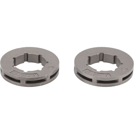 2 Ensembles Pour Tronçonneuse Chaîne 3/8" 7 Dents Compatible Modèles 55 262XP 455 460 - KZQ